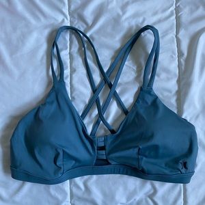 Hurley Teal Bikini Top